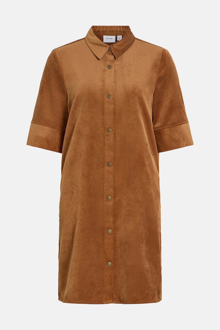 Robes manches courtes cognac - VILA®