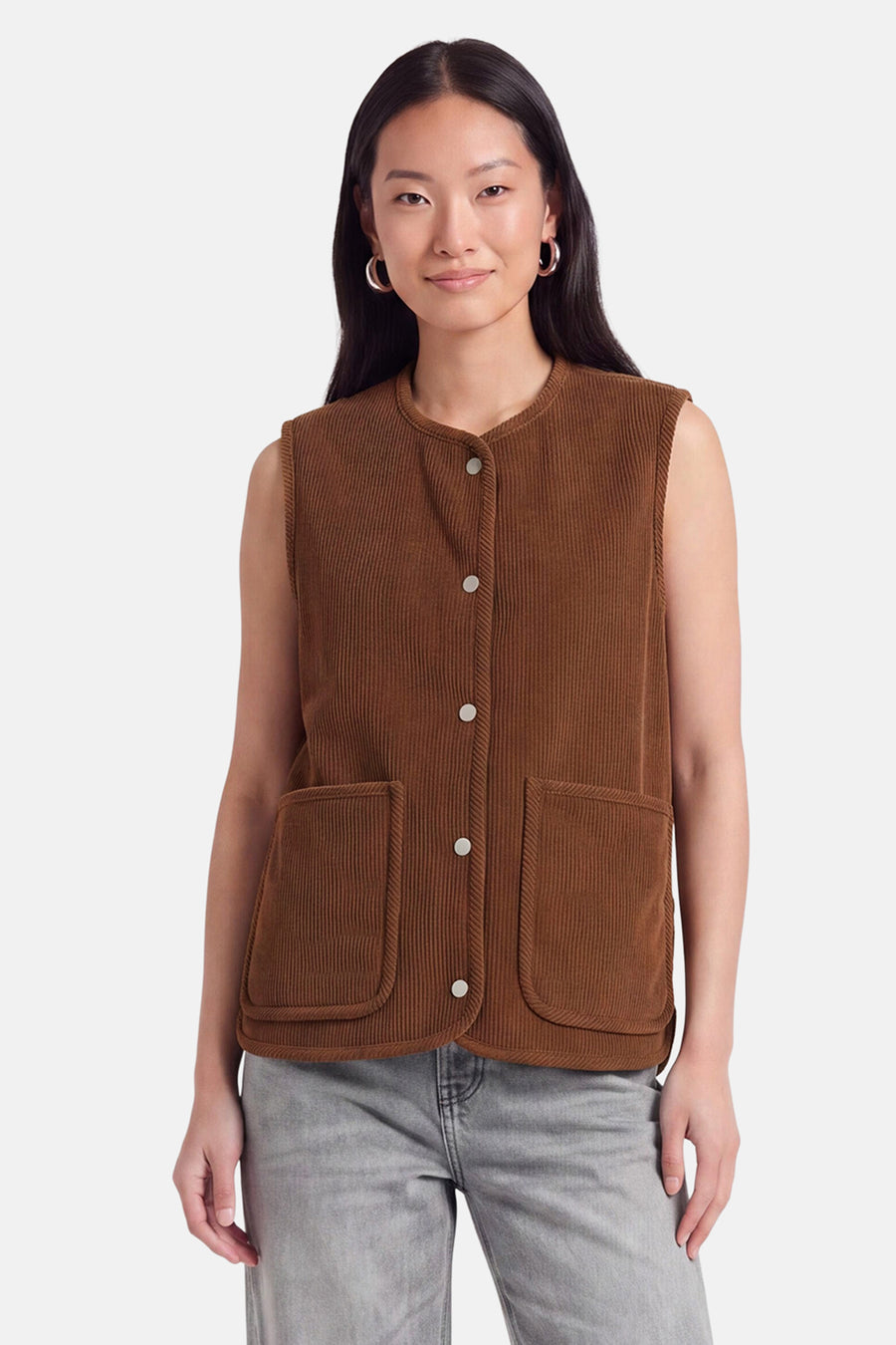 Bodywarmer - cognac