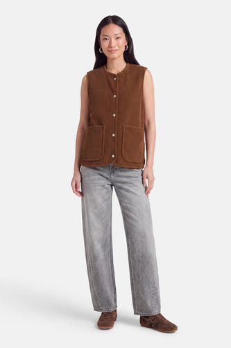 Bodywarmer - cognac