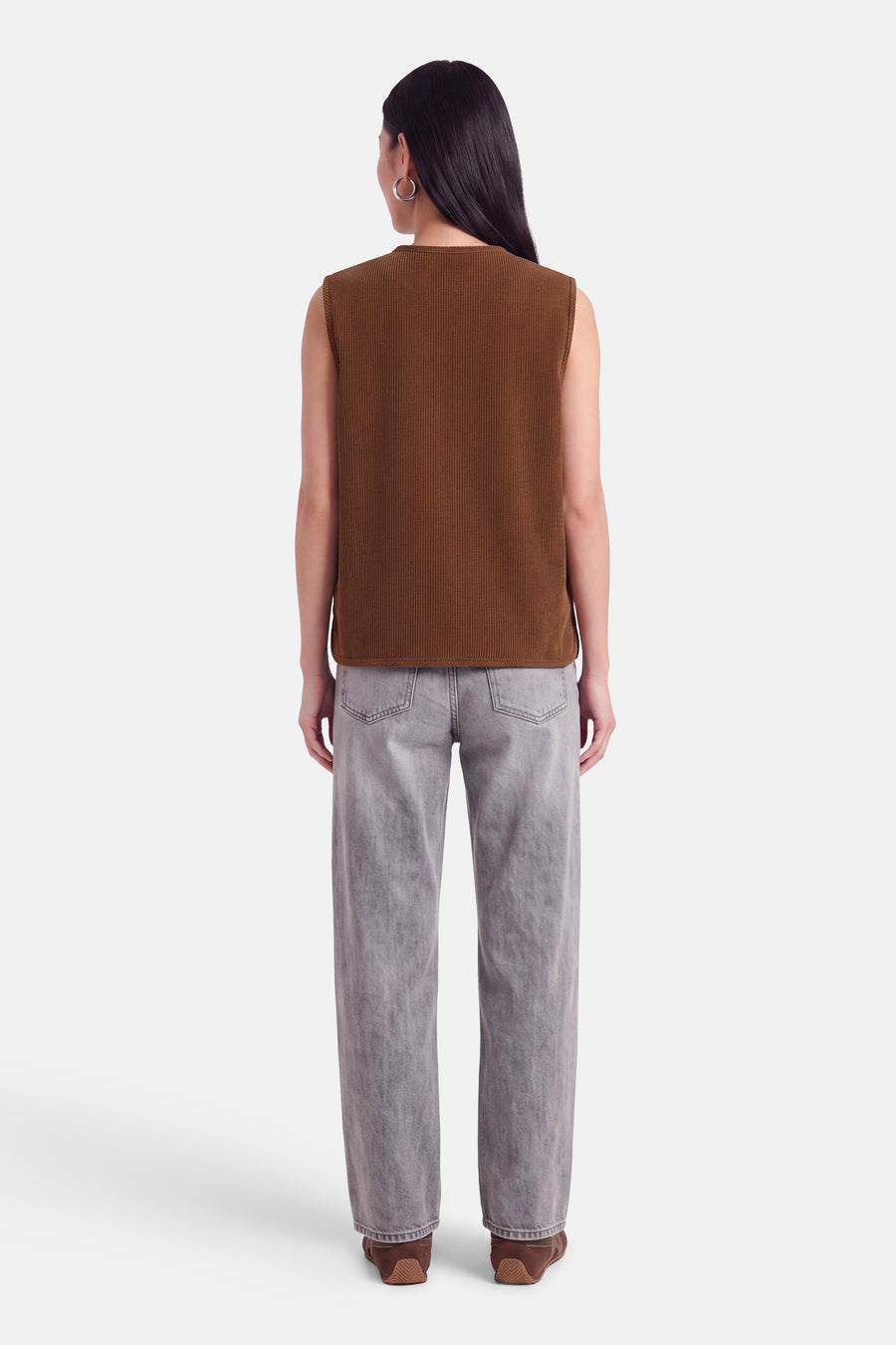 Bodywarmer - cognac