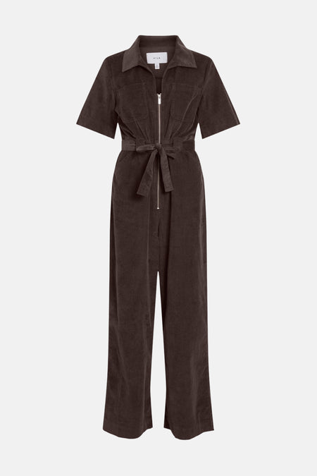 Jumpsuit - Coffee Bean