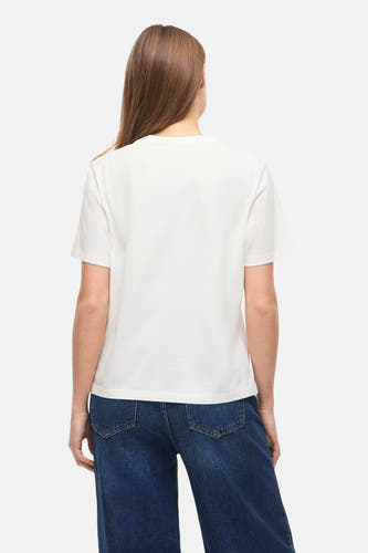 T-shirt met korte mouwen - wit