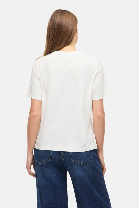 T-shirt met korte mouwen - wit