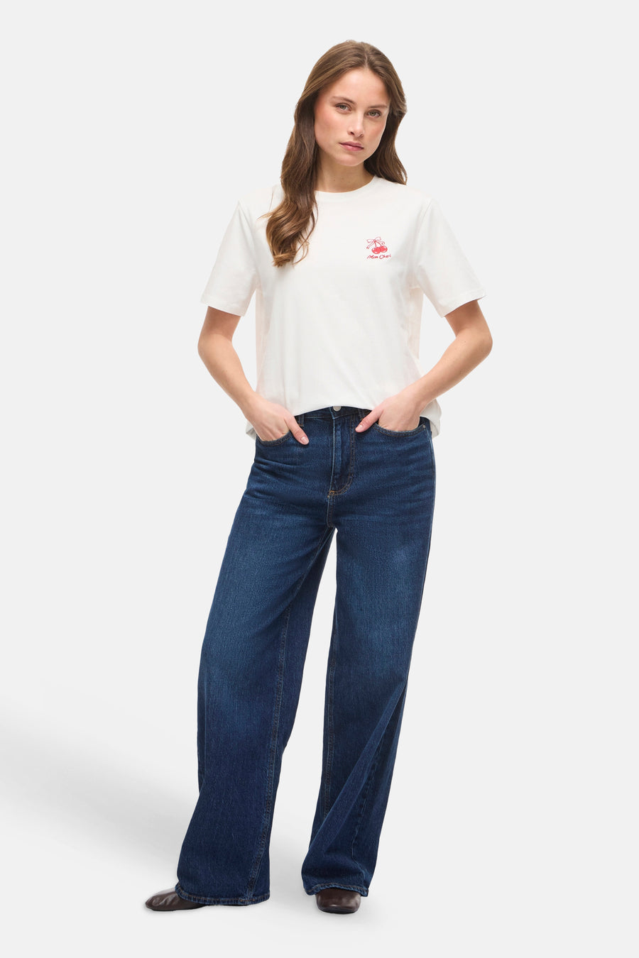 T-shirt met korte mouwen - Wit