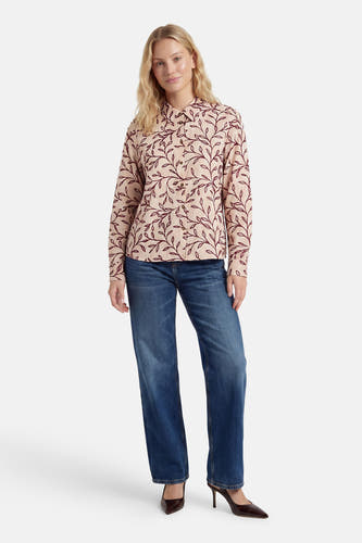 Hemd met lange mouwen - beige