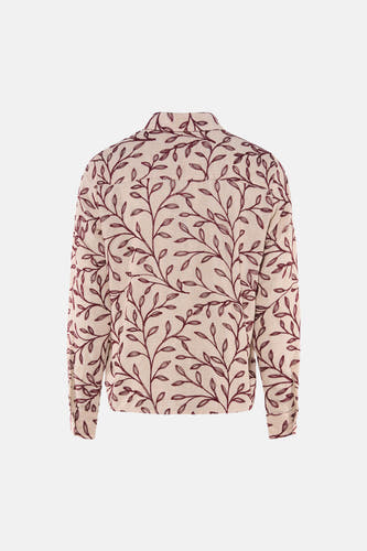 Hemd met lange mouwen - beige