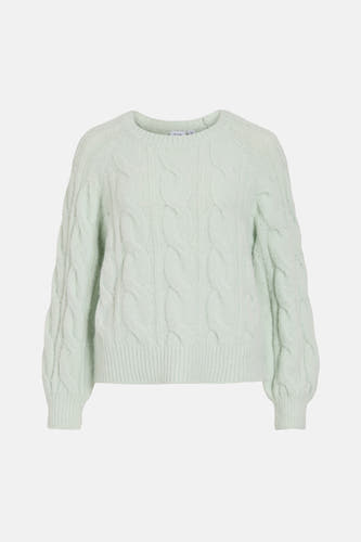 Pull col O vert - VILA®