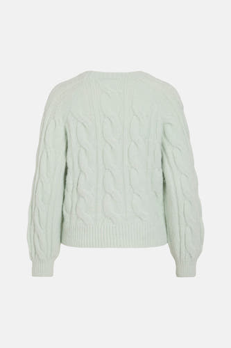 Pull col O vert - VILA®