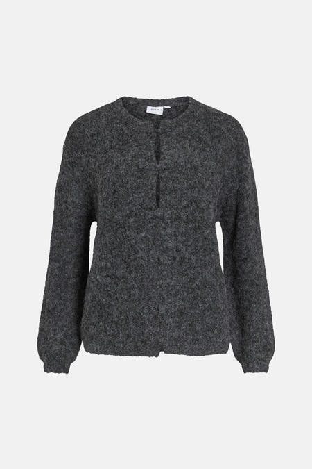Cardigan - Dark Grey Melange