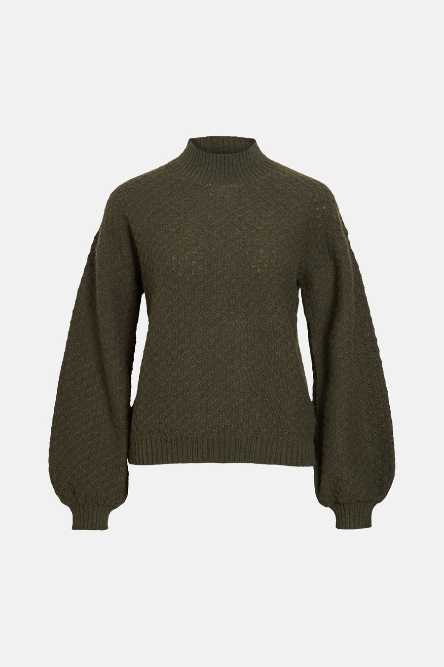 Pull col O vert - VILA®