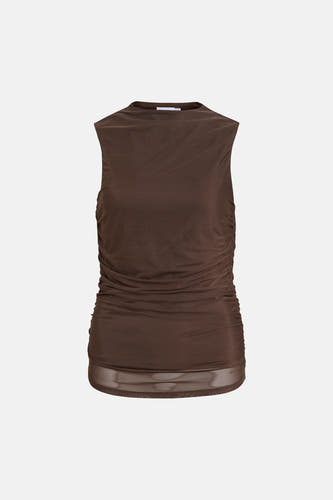 Top (korte mouwen) bruin - VILA®
