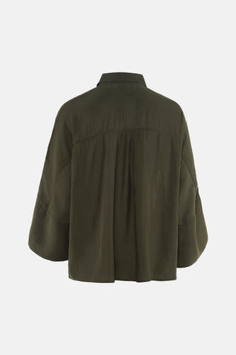 Blouse à manches courtes - vert
