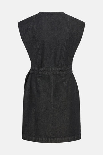 Robe à manches courtes - black denim