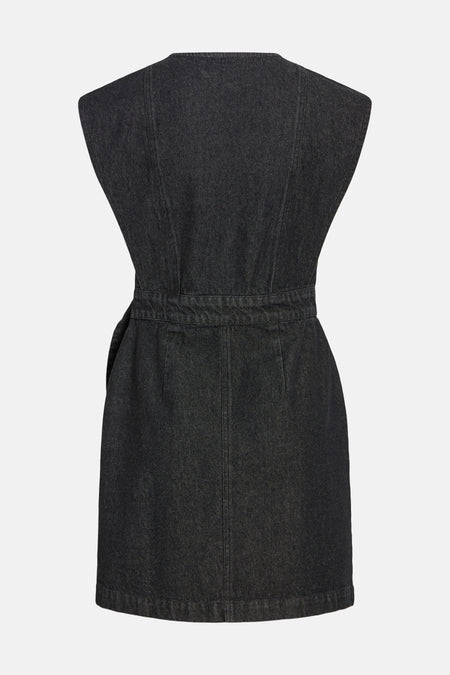 Robes manches courtes black denim - VILA®