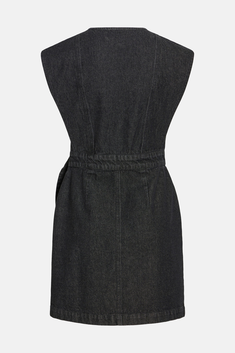 Robe à manches courtes - black denim