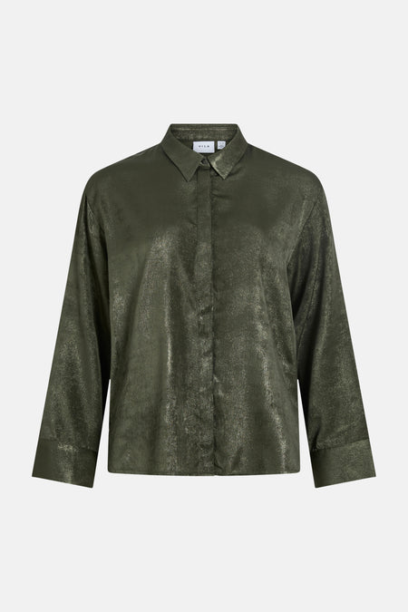 Hemd (lange mouwen) groen - VILA®