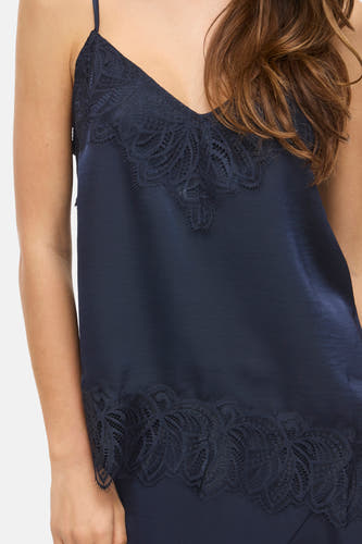 Top - blauw