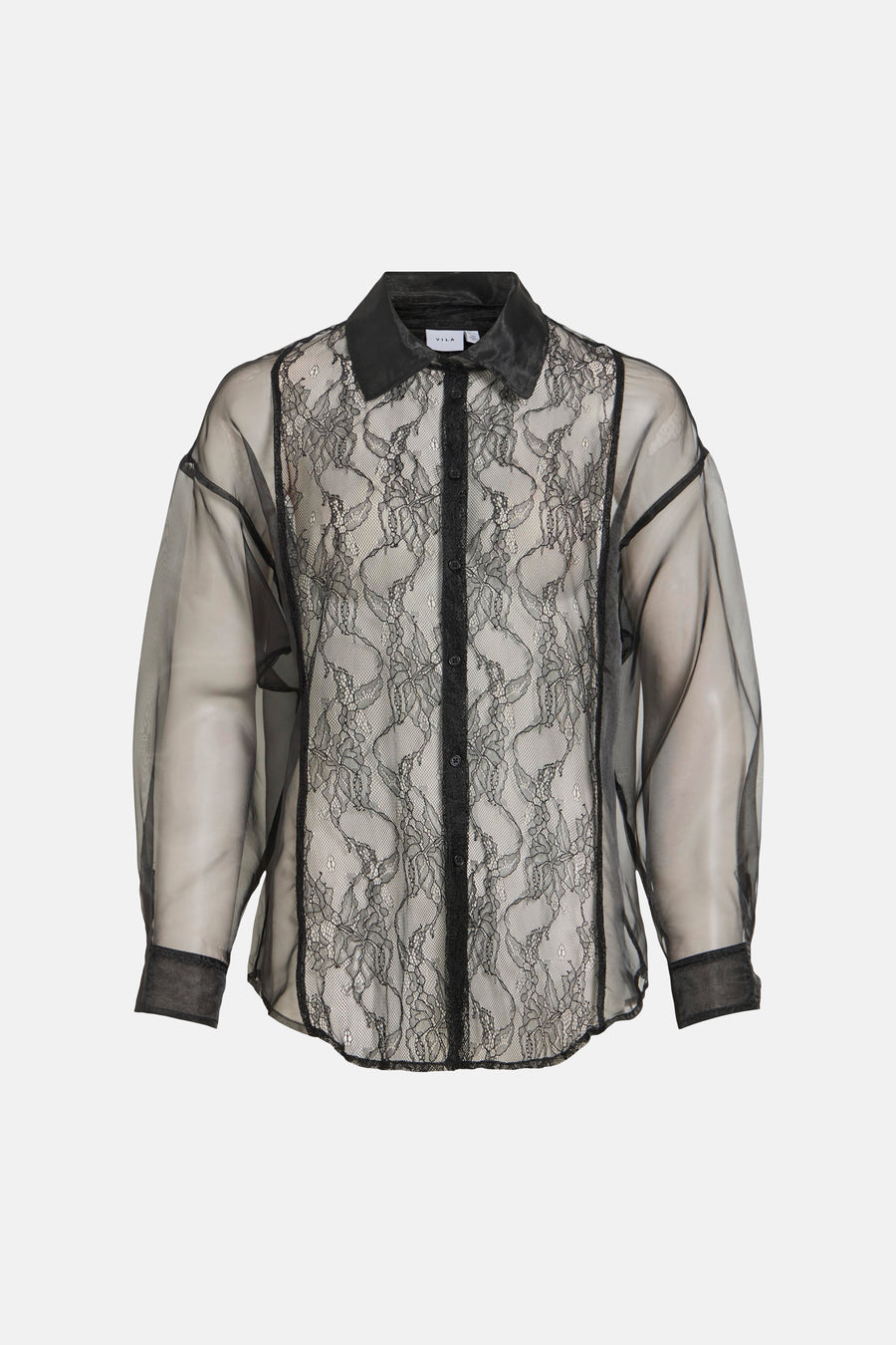 Hemd (lange mouwen) zwart - VILA®