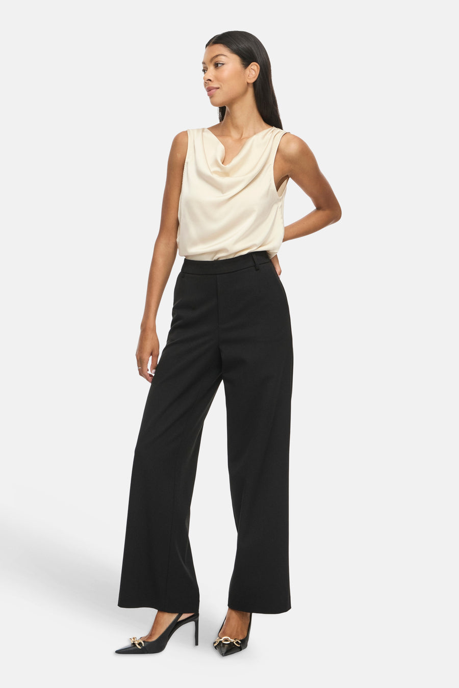 Blouse (zonder mouwen) ecru - VILA®