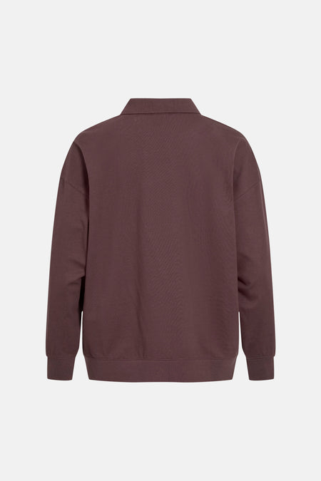 Sweater O hals - bruin
