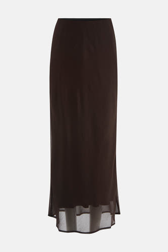 Lange rok - bruin