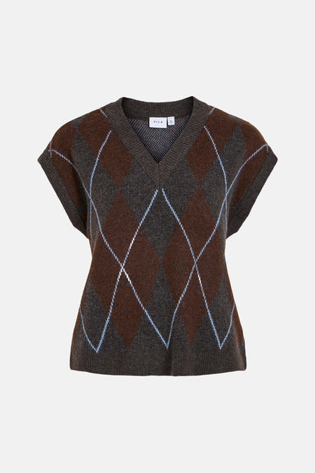 Gilet zonder mouwen - Dark Grey Melange