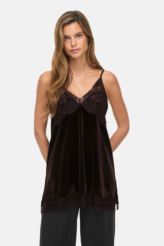Blouse (korte mouwen) bruin - VILA®