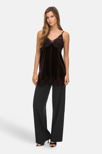 Blouse (korte mouwen) bruin - VILA®