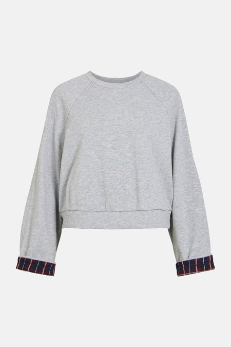 Sweat col O gris - VILA®