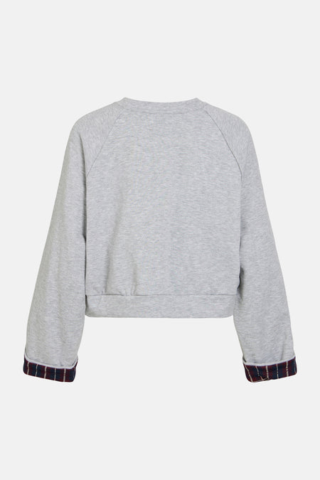 Sweat col O gris - VILA®