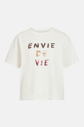 T-shirt met korte mouwen - wit