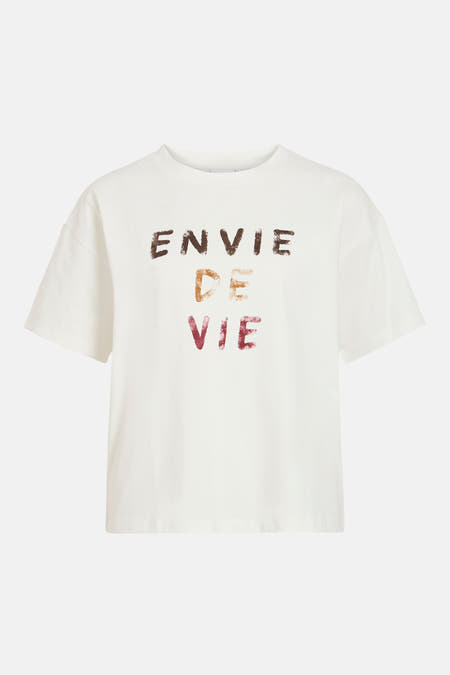T-shirt à manches courtes - Cloud Dancer