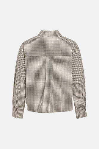 Hemd met lange mouwen - beige