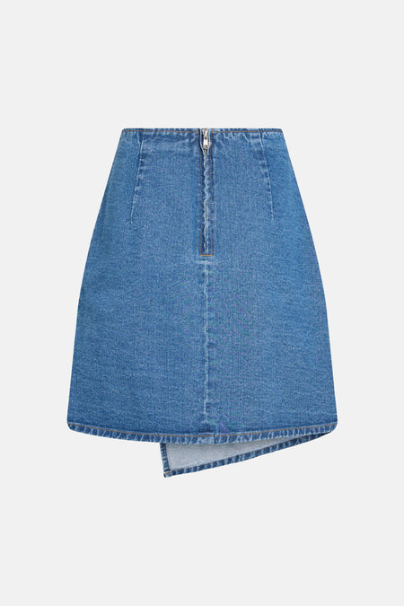 Rok - mid blue denim