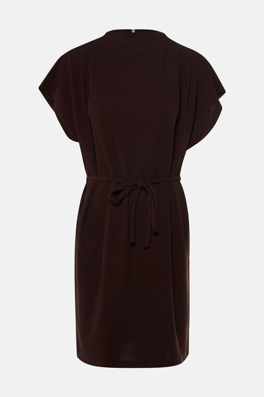 Robe à manches courtes - brun