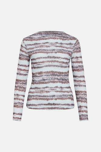 Top uni manche longue bleu - VILA®