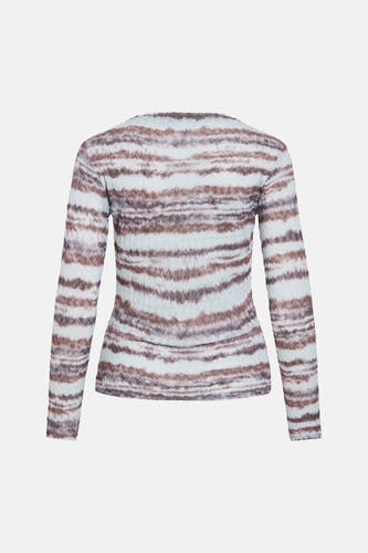 Top uni manche longue bleu - VILA®