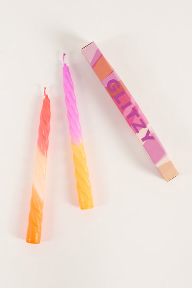 Kaars multicolor - Rainbow Studio