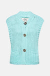 Cardigan Bleu - Terra di Siena
