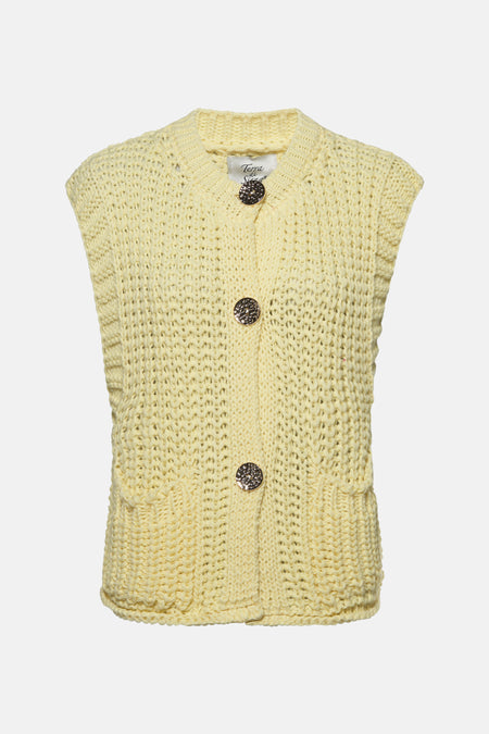 Cardigan Jaune - Terra di Siena