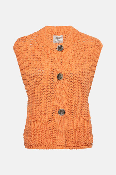 Cardigan Orange - Terra di Siena