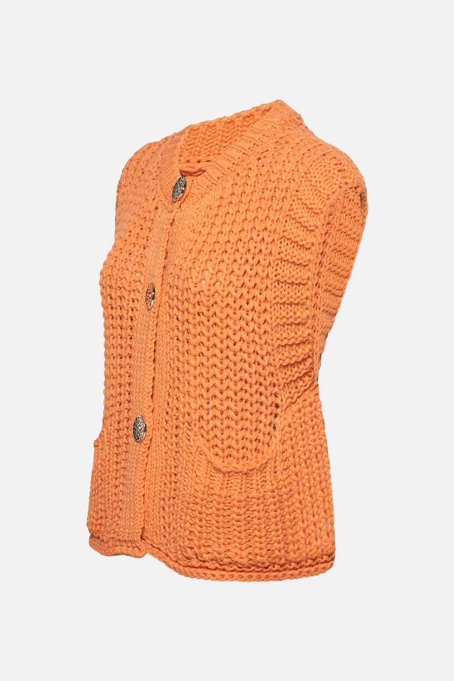 Cardigan - oranje - Terra di Siena