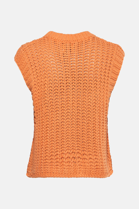 Cardigan Orange - Terra di Siena