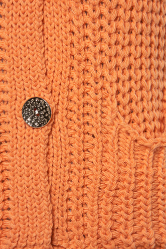 Cardigan - oranje - Terra di Siena