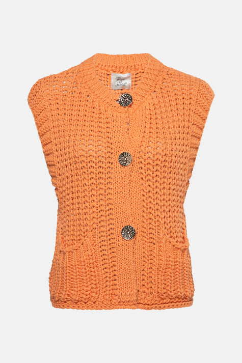 Cardigan Orange - Terra di Siena