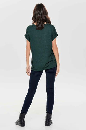 Top uni manche courte vert - ONLY®