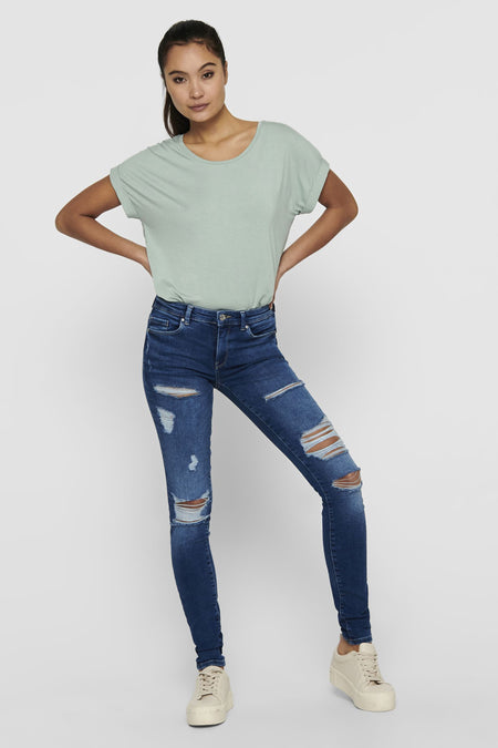 ONLMOSTER S/S O-NECK TOP NOOS JRS
