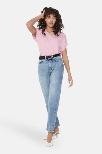 T-shirt à manches courtes - rose - ONLY®