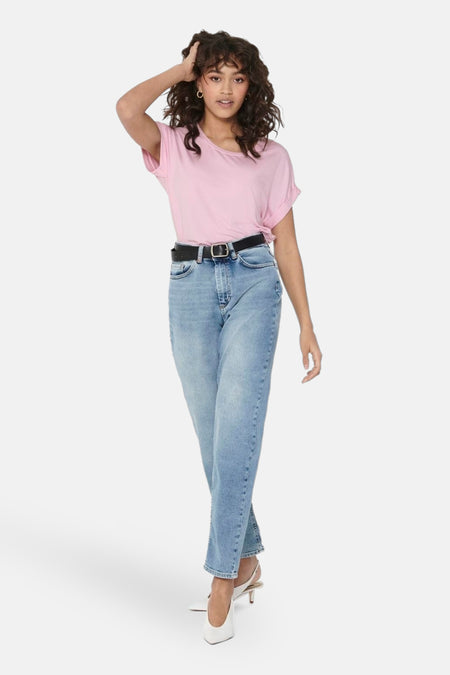 Top (korte mouwen) Roze - ONLY®
