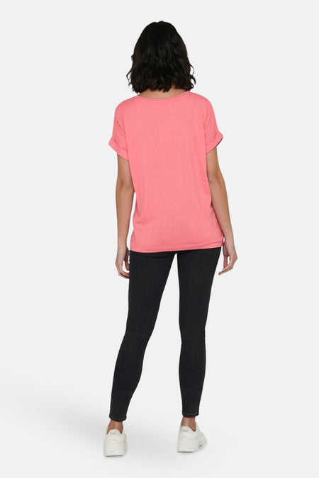 T-shirt met korte mouwen - roze